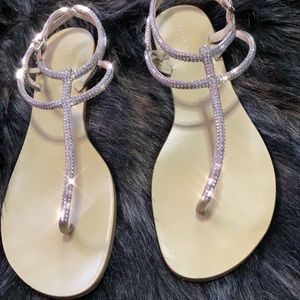 Pelle moda embellishment sandals